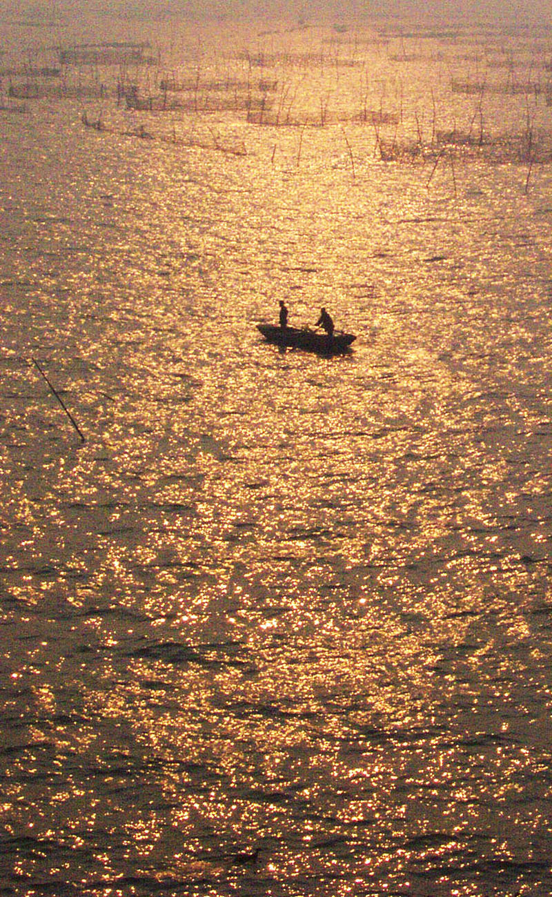 东平湖水上风光