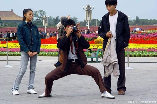 经典搞笑摄姿大全