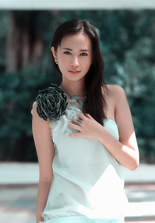 女模特