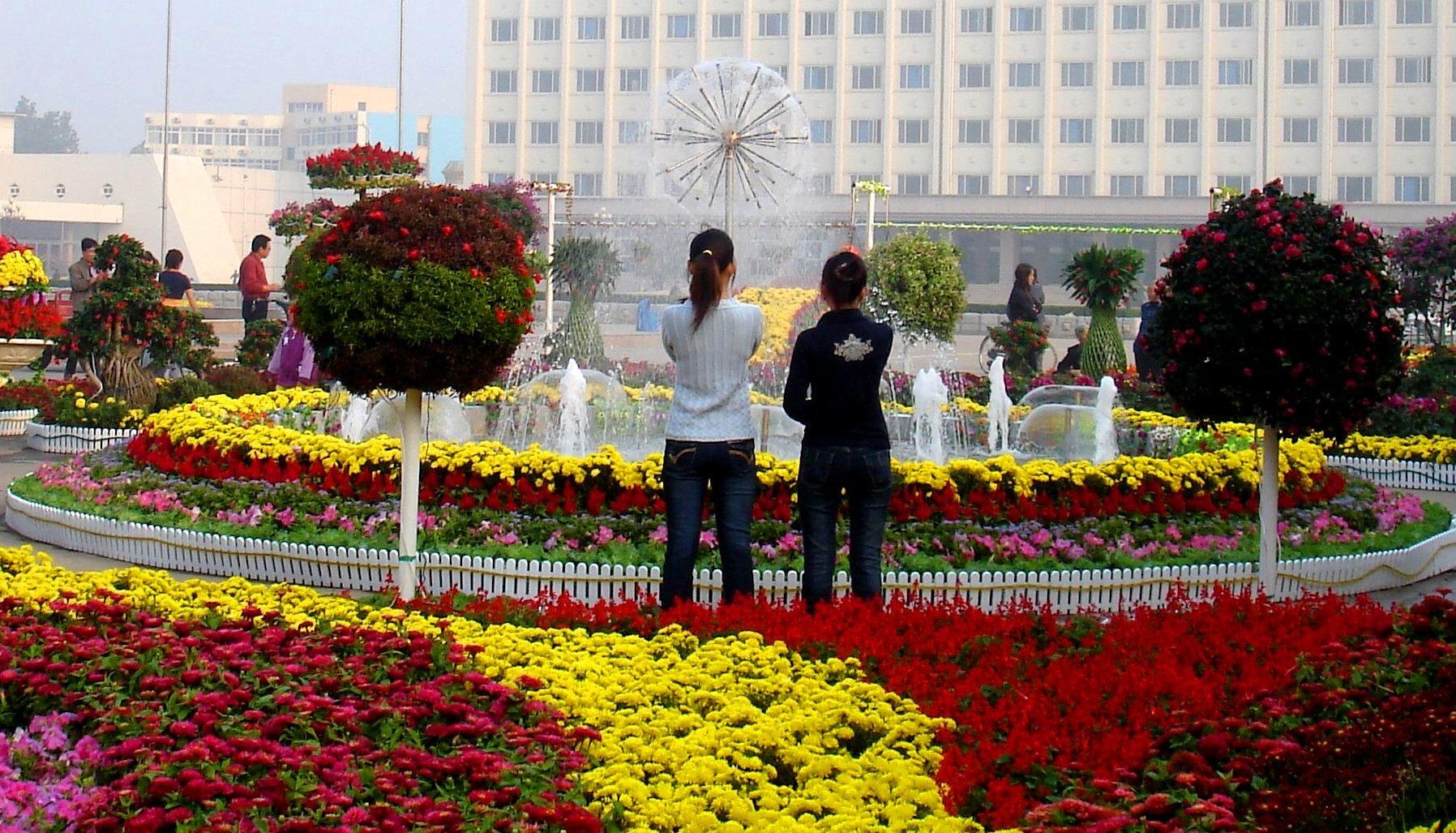 鲜花庆国庆