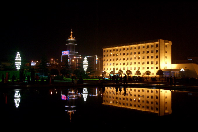 国庆夜景