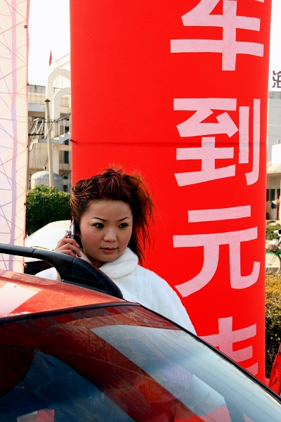 一组车模