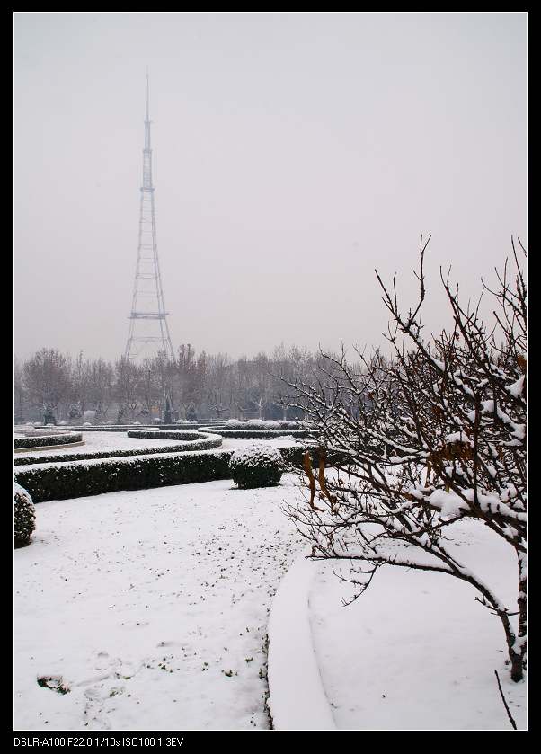 《雪景》练习照