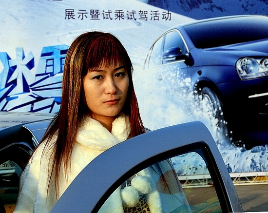 一组车模