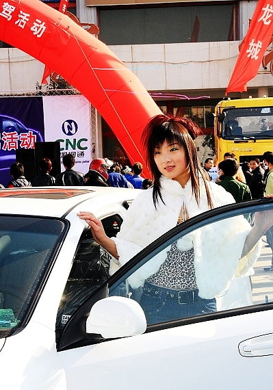 一组车模