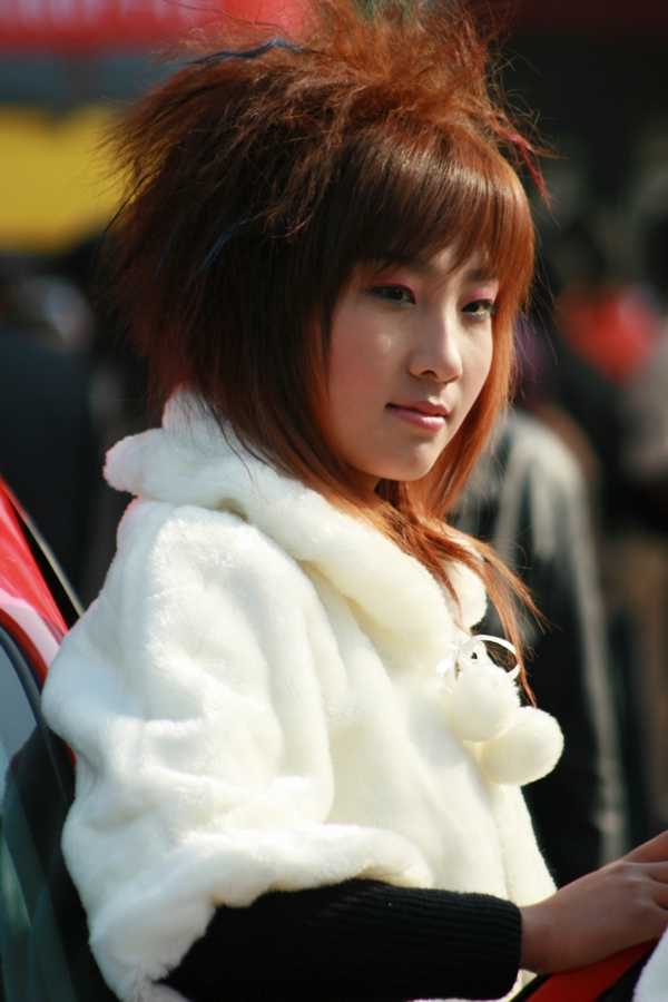 别克的美女