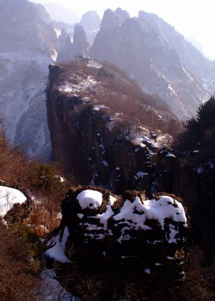 冬天的王莽岭