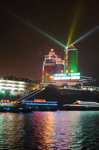 重庆朝天门夜景