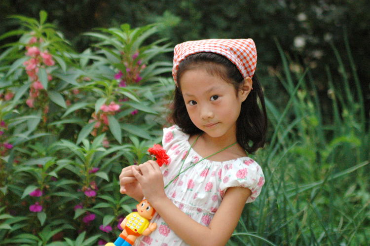 可爱的小孙女
