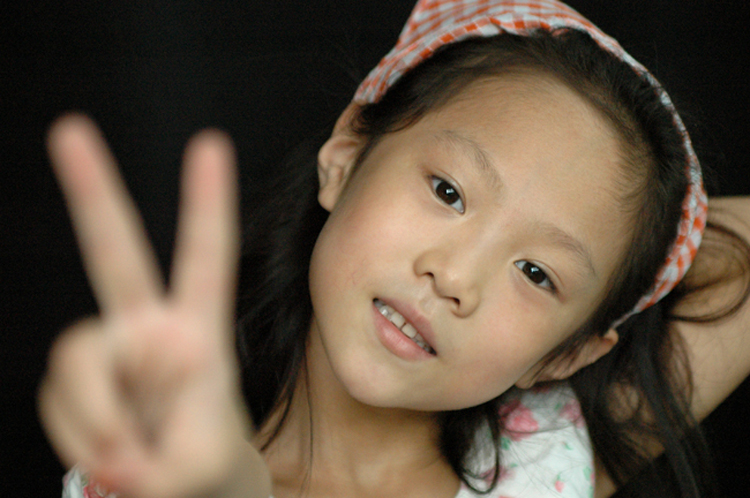 可爱的小孙女