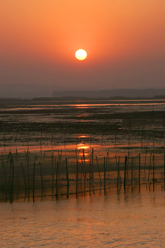 “铿锵三人行”东平湖日出