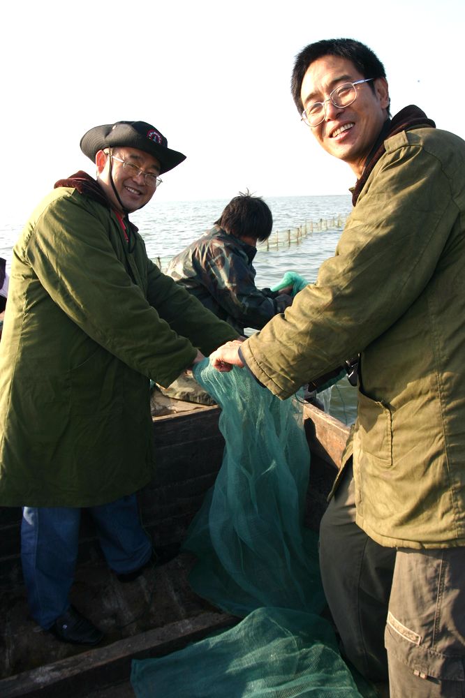 “铿锵三人行”东平湖探点花絮