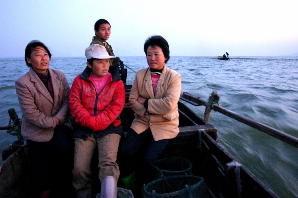东平湖渔民打渔目击记