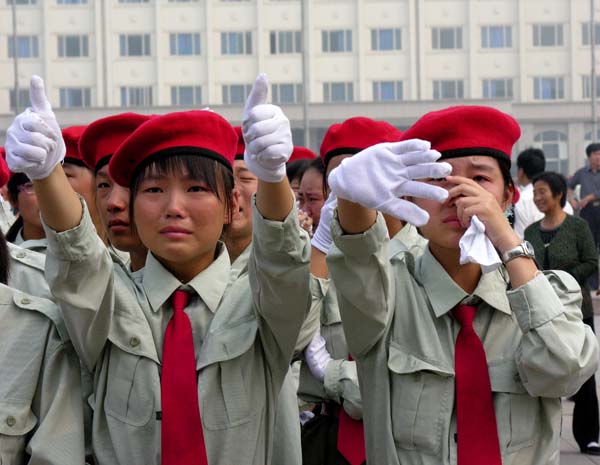 [原创]2006高中新生军训阅兵式掠影