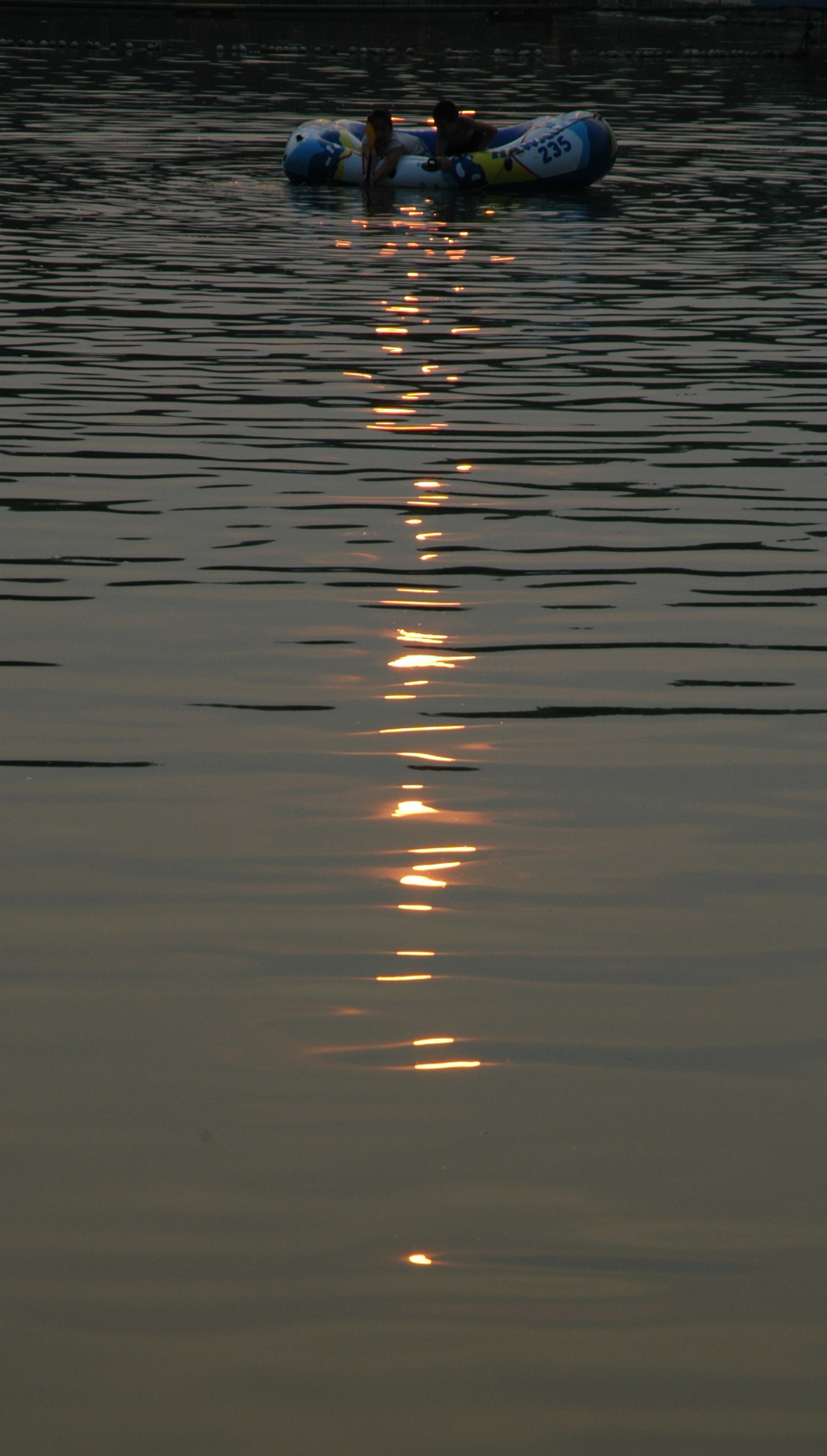 夕阳西下（拍于绿色庄园）