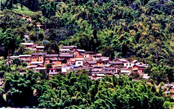 元阳小山村