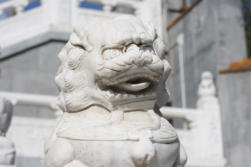 北京八大处公园鸟瞰