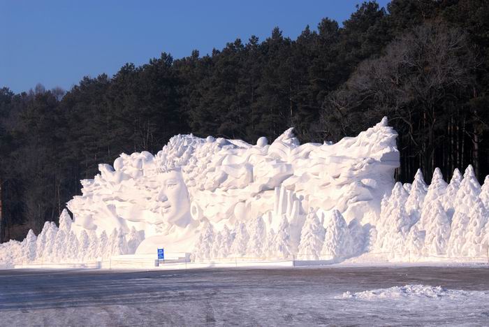 哈尔滨的雪雕