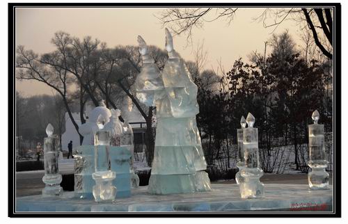 哈尔滨的雪雕
