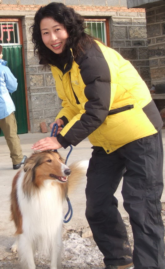 快乐写在脸上-----元旦关山踏雪