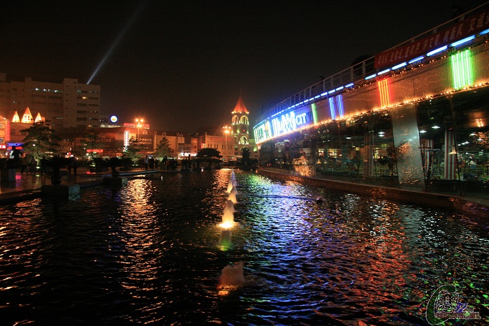 塘沽夜景