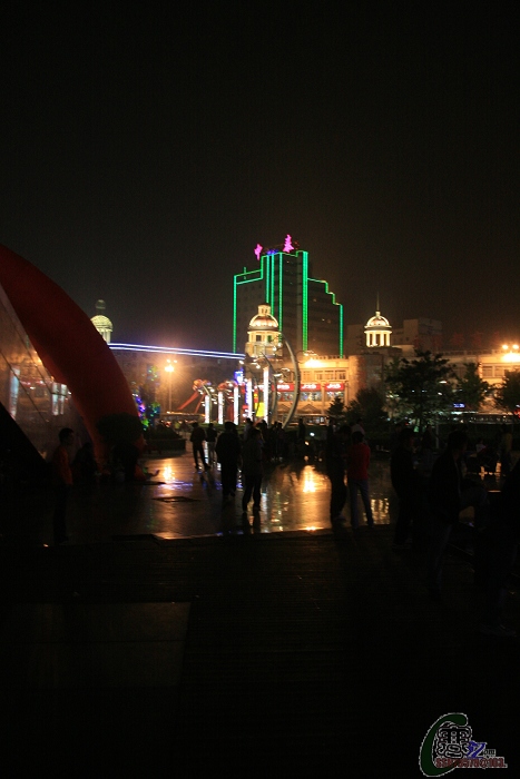 塘沽夜景