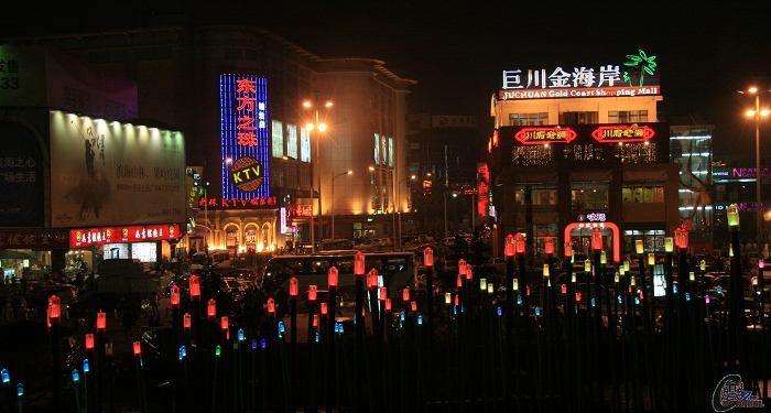 塘沽夜景