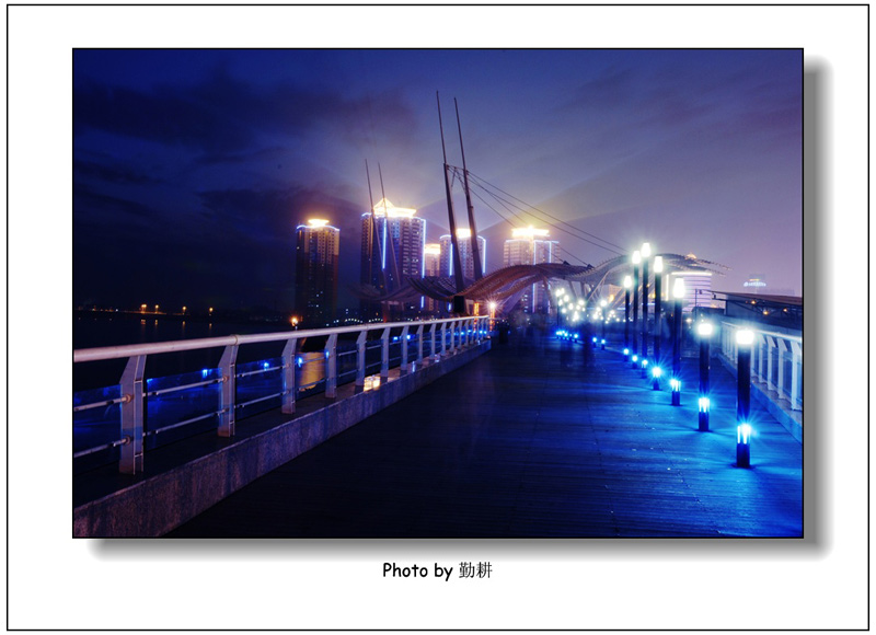 塘沽外滩夜景（转）