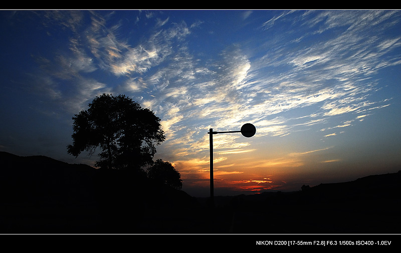 夕阳