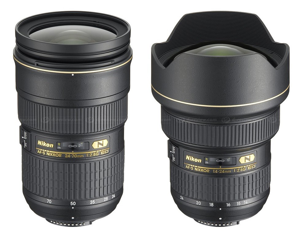 尼康新牛头24-70/2.8,14-24/2.8