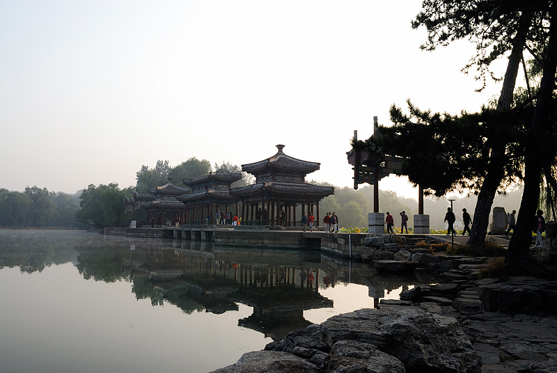 山庄的早晨