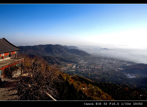 秋染香山