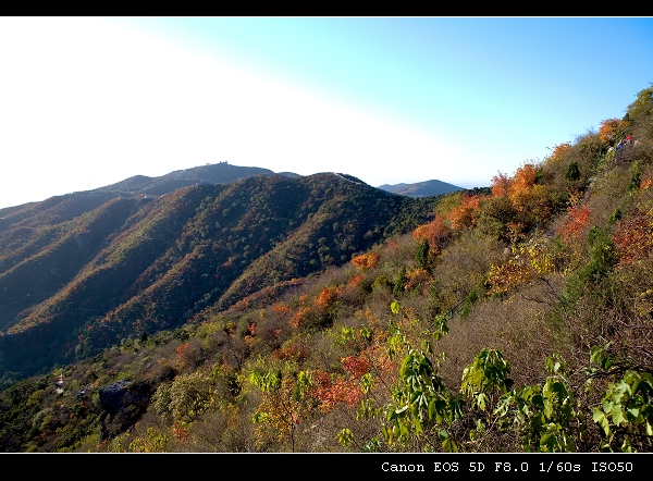 秋染香山