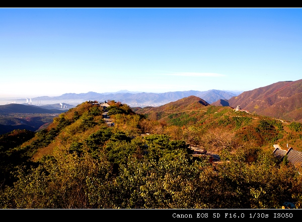 秋染香山