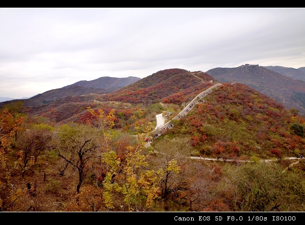 秋染香山