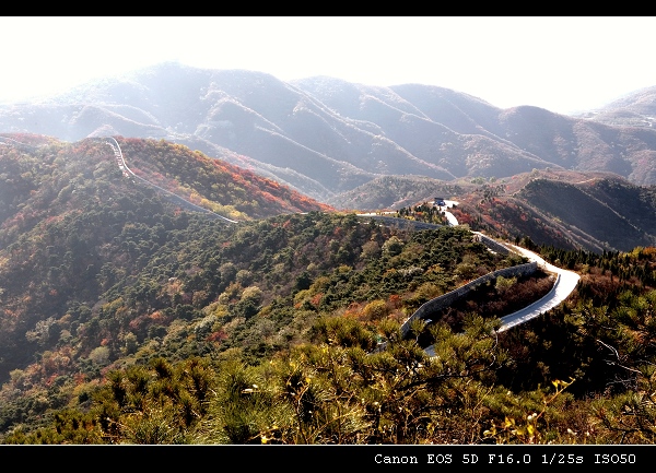 秋染香山