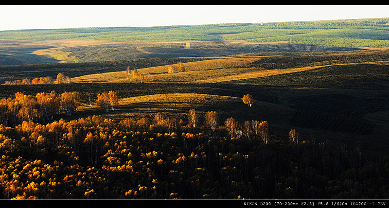 坝上的早晨