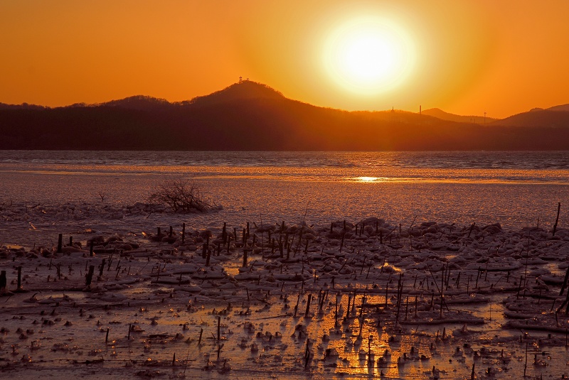 [原创]哈尔滨市二龙山夕照