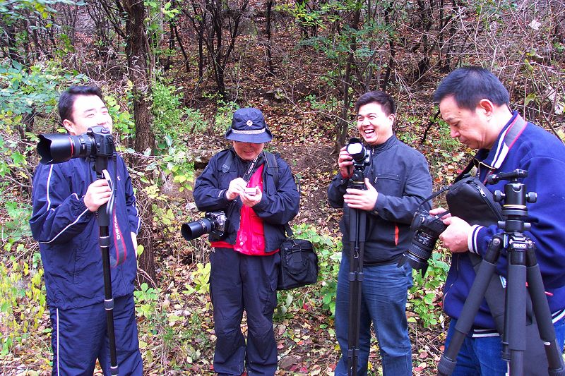 石门坊巧遇山东影友亲切交流