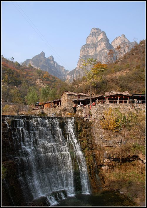深秋的太行山林州
