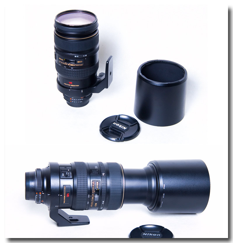 尼康防抖头: VR 80-400有图