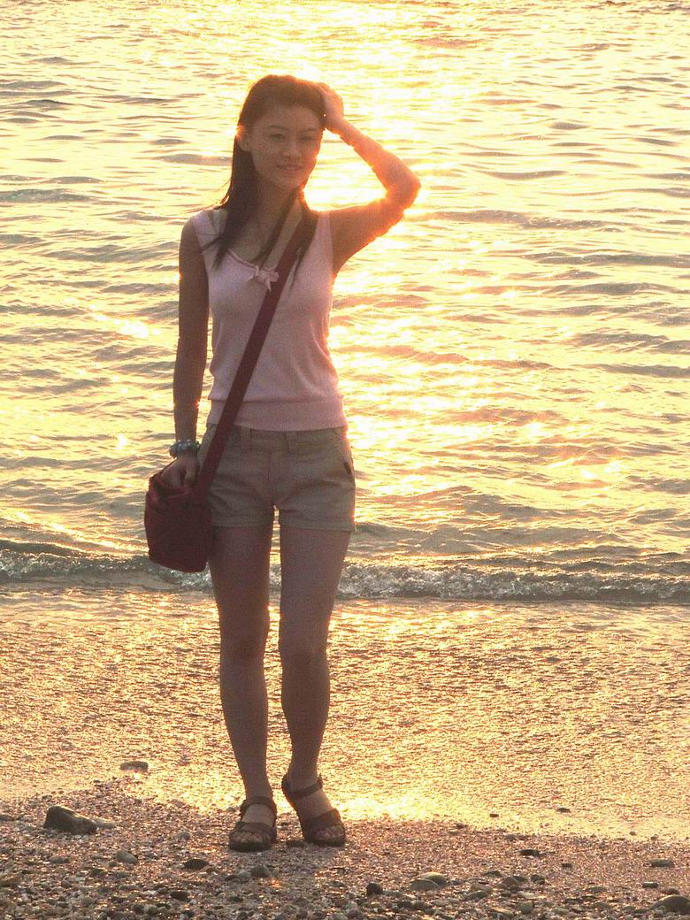 海边倩影
