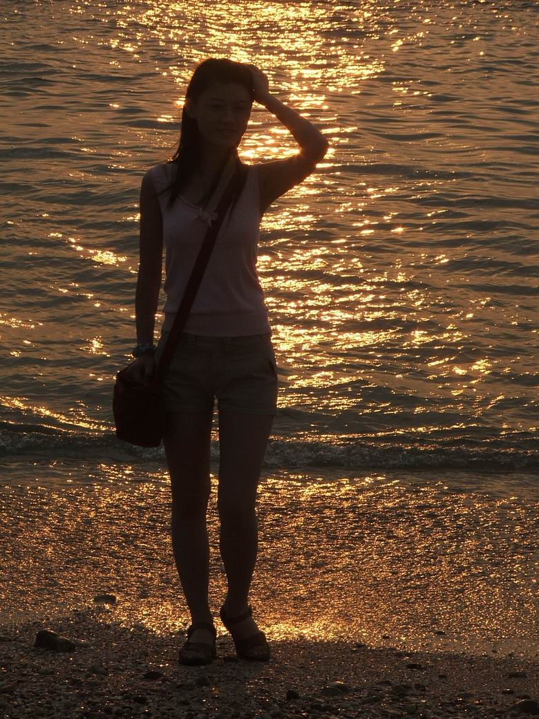 海边倩影