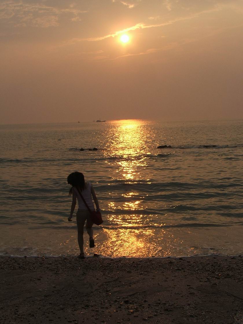 海边倩影