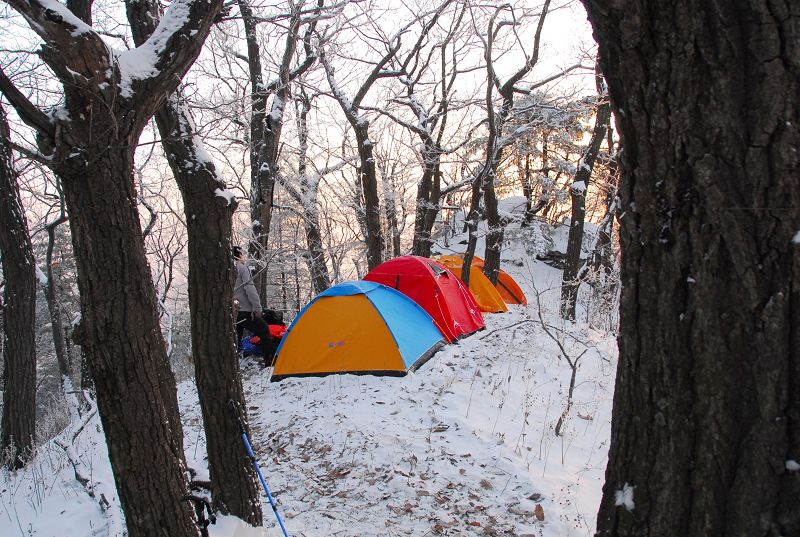 偶遇河南第一场雪