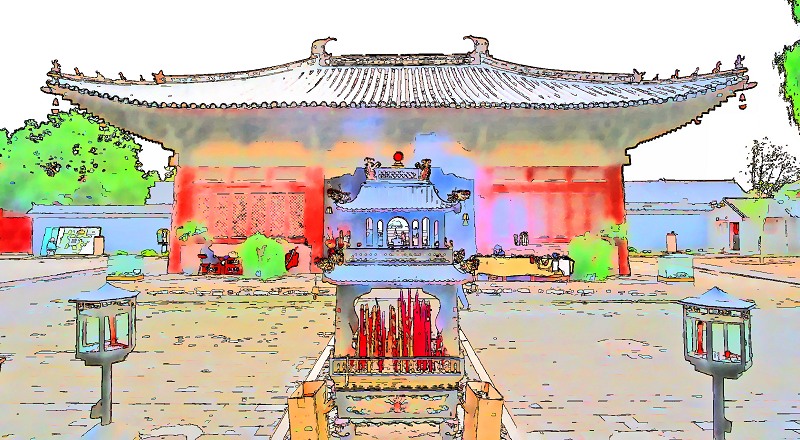 蓟县（独乐寺）