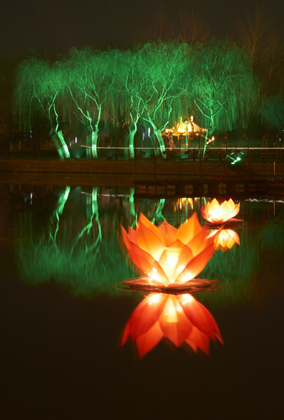 油城夜色