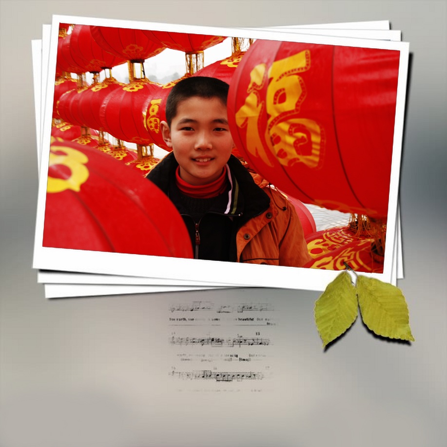 春节老家游玩照