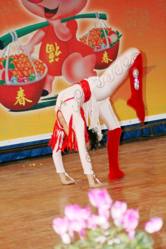 刘婕小朋友献艺表演