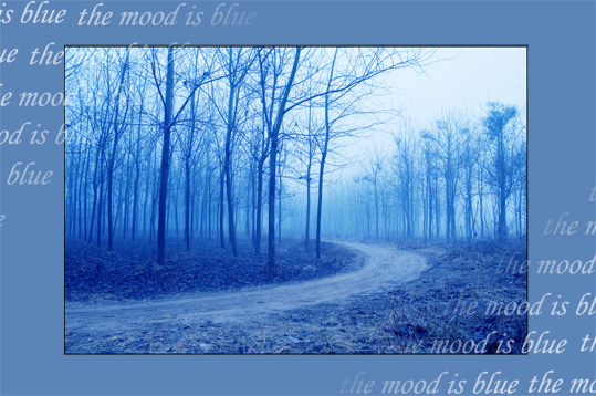 the  mood  is  blue